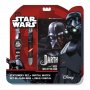 Star Wars подаръчен комплект- часовник, тефтер и химикал с 6 цвята., снимка 2