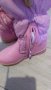 Розови детски ботуши апрески с пух с лека забележка, снимка 10