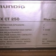 поръчани-grundig box ct 250 high fidelity 2х50w/4ohm, снимка 11 - Тонколони - 18411597