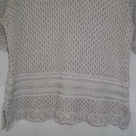 Памучна блуза / плетена дантела / голям размер / хипоалергична, снимка 9 - Корсети, бюстиета, топове - 14467160