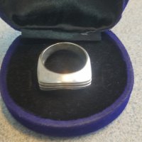 Сребърен пръстен-7,69гр/925, снимка 7 - Пръстени - 25249604