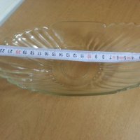 Овална стъклена купа, снимка 2 - Аксесоари за кухня - 22630135