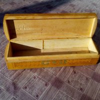 Дървена кутия,несесер, снимка 5 - Антикварни и старинни предмети - 20114780
