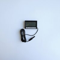 Термометър със сонда за вътрешно/външно ползване и часовник -50°C до 70°C, снимка 1 - Друга електроника - 23393650