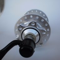 Продавам колела внос от Германия предна алуминиева главина за дискови спирачки MOCA, снимка 11 - Части за велосипеди - 15988168