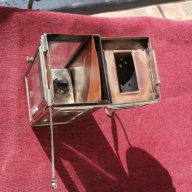 Рядък стар ветроупорен фенер, снимка 9 - Антикварни и старинни предмети - 17246054