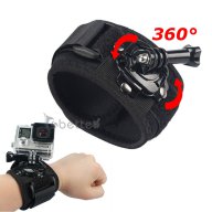 Лента за ръка с въртяща се приставка Arm Wrist Mount Hand Strap за action camera GoPro, снимка 2 - Други - 10532788