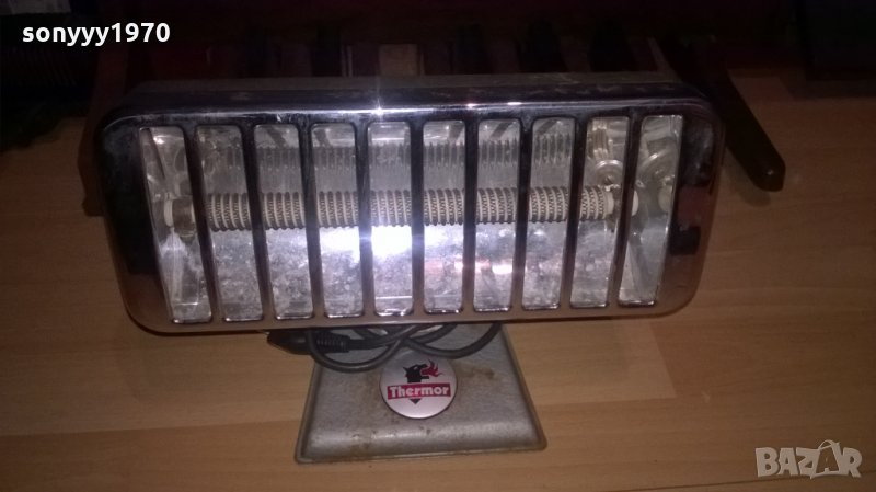 thermor made in france-ретро иноксова печка-31х22х14см, снимка 1