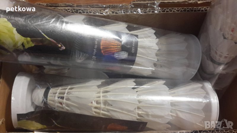 светещи пера за бадминтон, снимка 1