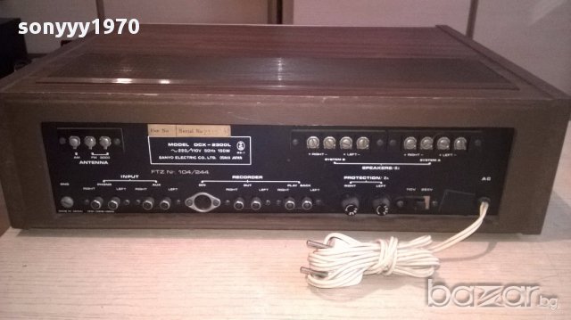 Колекционерски sanyo dcx-2300l-made in japan-внос швеицария, снимка 16 - Ресийвъри, усилватели, смесителни пултове - 18059646