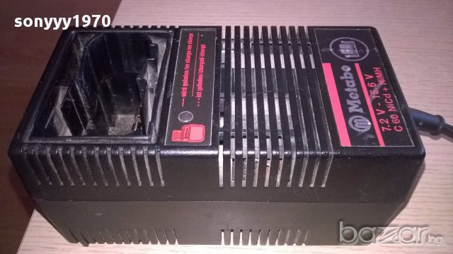 Metabo-оригинално зарядно за батерии-внос швеицария, снимка 3 - Други инструменти - 15954294