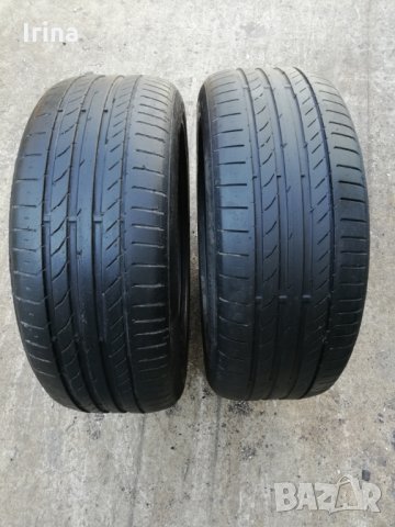  2 БРОЯ ГУМИ-Continental-225-50-18 / 5.5мм-ГРАИФЕР-ПЕРФЕКТНИ БЕЗ КРИВИНИ  БАЛОНИ И ЛЕПЕНКИ, снимка 7 - Гуми и джанти - 25293720