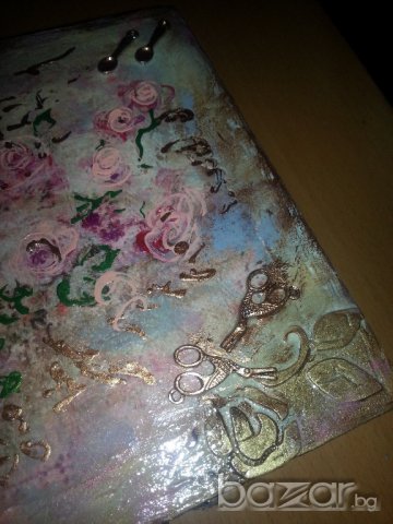 Кутия винтидж декупаж, снимка 2 - Декорация за дома - 15238264