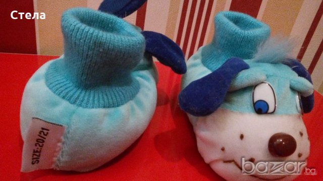 Пантофки 2 бр за 6 лв, снимка 2 - Бебешки обувки - 20615868