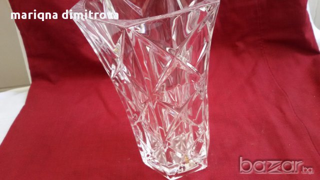  кристална ваза , снимка 7 - Вази - 17785988