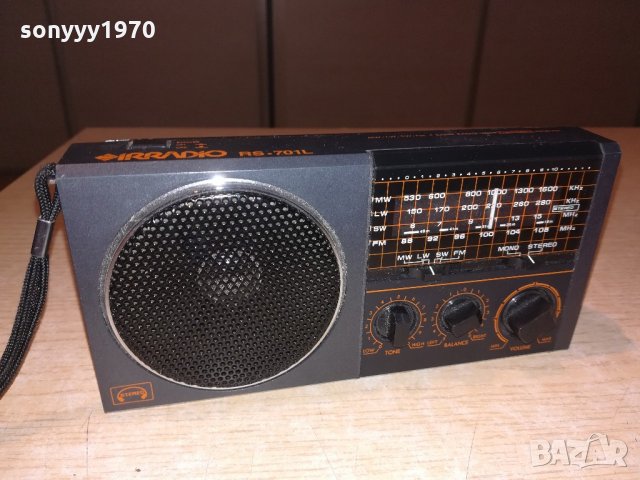 irradio rs.701l-receiver-за ремонт-внос швеицария