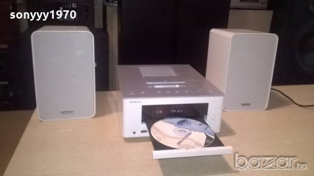 onkyo cd/usb/iphone receiver+тонколои-внос швеицария, снимка 2 - Ресийвъри, усилватели, смесителни пултове - 19125891