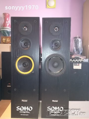 Magnat 3-way-220w/4/8ohm-2бр-80х27х22см-внос швеицария, снимка 5 - Тонколони - 21199512