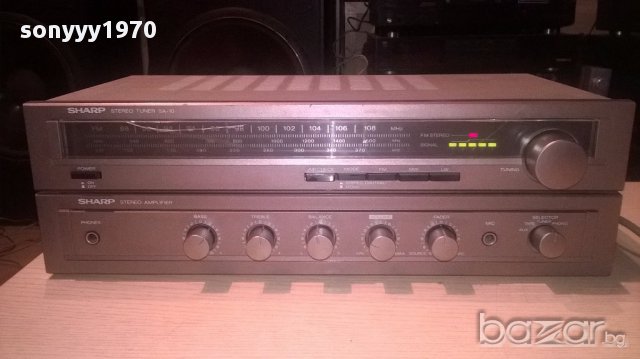sharp sa-10hb-stereo receiver-made in japan-от швеицария, снимка 2 - Ресийвъри, усилватели, смесителни пултове - 16019877