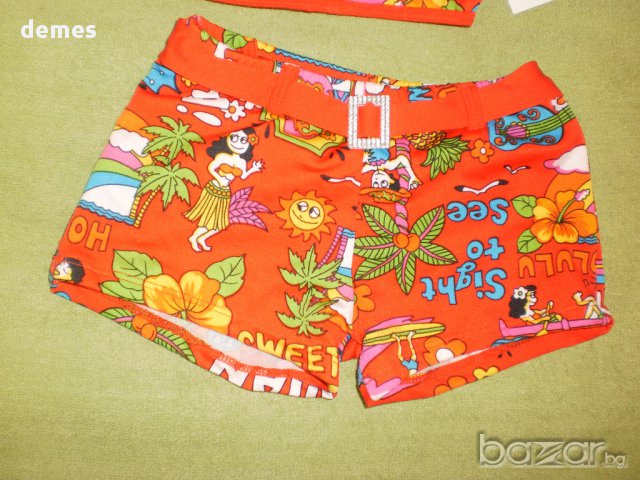 Детски бански в червено за 7-8 годишно дете, нов, снимка 4 - Други - 11099248