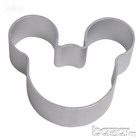 метална форма резец Mickey Mouse мини мики маус украса молд бисквитки фондан, снимка 2 - Форми - 13539194