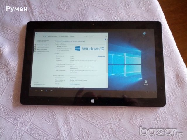 Лаптоп = таблет с Windows 10 + клавиатура, снимка 6 - Лаптопи за дома - 19126996