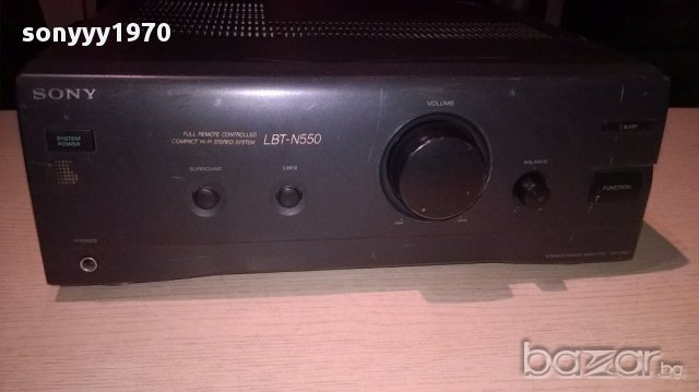 Sony tan-n500 power amplifier-внос швеицария, снимка 2 - Ресийвъри, усилватели, смесителни пултове - 13143535