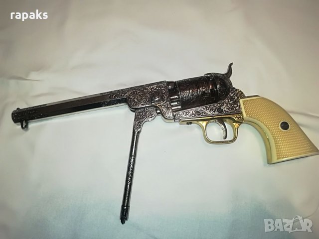 Револвер Колт /Colt, 1851/ Масивна и красива реплика, снимка 5 - Бойно оръжие - 21103410