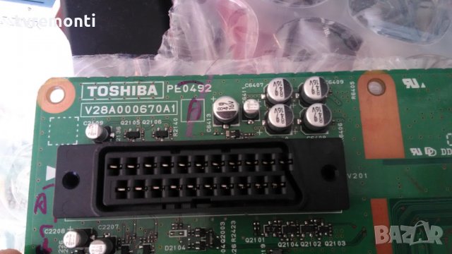 Main AV PE0492 V28A000670A1, снимка 2 - Части и Платки - 23358034