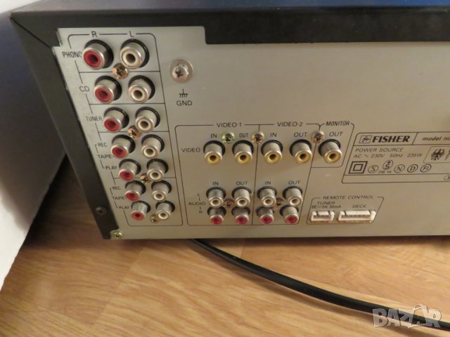 Тежката артилерия - 110 w на канал - HiFI усилвател FISHER CA - 9335 ще изтиска вашите тонколони . , снимка 7 - Аудиосистеми - 24089828