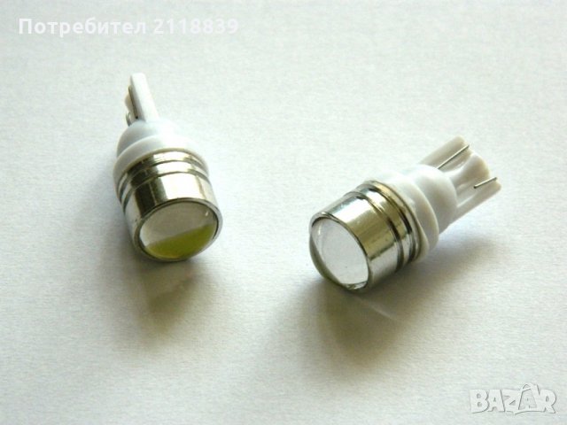 LED ДИОДНА КРУШКА T10 3W CREE CHIP 2бр., снимка 1 - Аксесоари и консумативи - 23441451