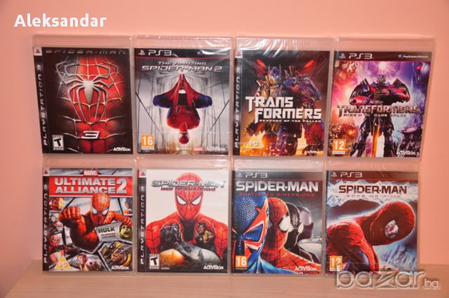 Нови ps3,Hulk,Batman,Америка,transformers,spiderman,спайдърмен,пс3 , снимка 4 - Игри за PlayStation - 12517303