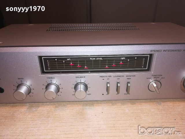 sanyo stereo amplifier-made in japan-внос швеицария, снимка 13 - Ресийвъри, усилватели, смесителни пултове - 20743304