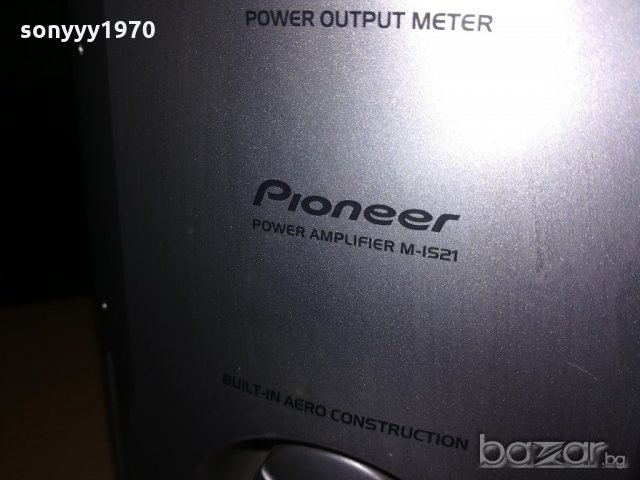 *pioneer m-is21-power amplifier-внос англия, снимка 10 - Ресийвъри, усилватели, смесителни пултове - 20410018