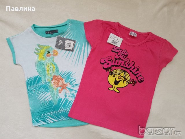 Нови! Лот блузи 6 - 7 години / ръст до 116 см. /