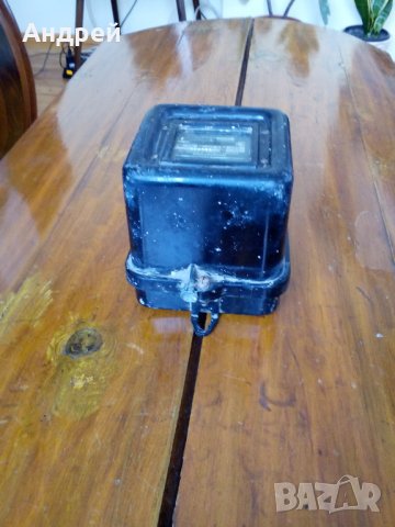 Стар електромер #2, снимка 3 - Антикварни и старинни предмети - 24291895