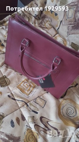 Дамска чанта марка Even&Odd, цвят бордо, снимка 3 - Чанти - 23203693
