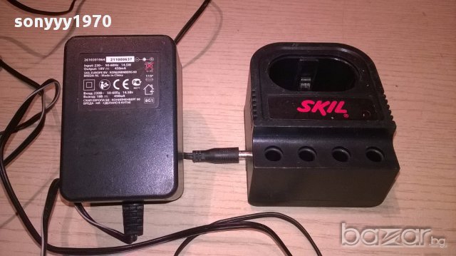 Skil оригинално зарядно-внос швеицария, снимка 5 - Други инструменти - 15461141