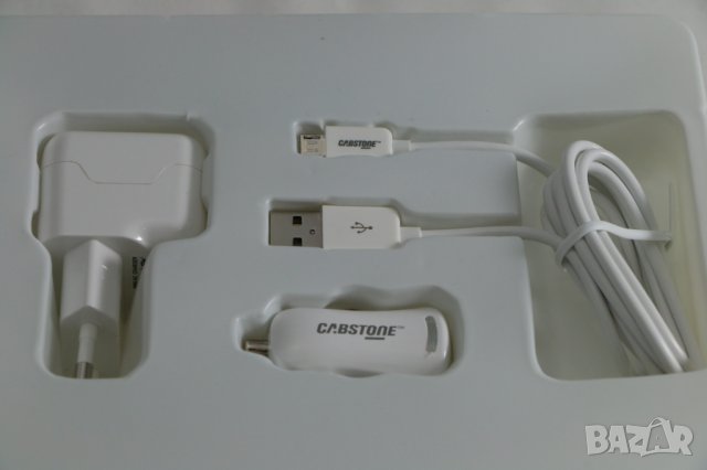 универсално USB зарядно 2 бр, букса, кабел USB 2.0, данни, 1 м, Германия, снимка 3 - Аксесоари и консумативи - 24865133