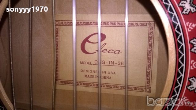 поръчана-Eleca dag in 36-китара с калъф 92/34/9см, снимка 10 - Китари - 15307577