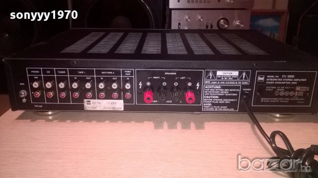 ПОРЪЧАН-Dual cv5600 audiophile concept high current-w.germany-за ремонт, снимка 10 - Ресийвъри, усилватели, смесителни пултове - 16687815