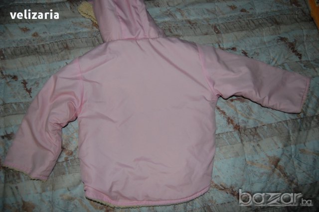 Зимно розово яке, снимка 3 - Детски якета и елеци - 12210285
