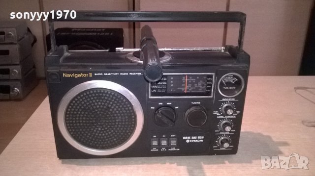 hitachi kh-1170e navigator ll fm/mb/mw/lw-marine band radio, снимка 8 - Ресийвъри, усилватели, смесителни пултове - 21886243