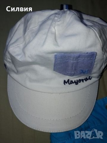 Бебешки панталонки и шапка mayoral, снимка 4 - Панталони и долнища за бебе - 22864026