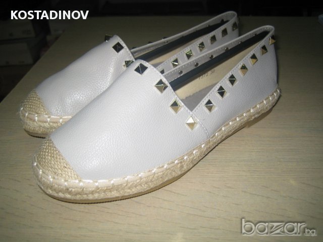 НАМАЛЕНИЕ-Дам.еспадрили св сиви 7372, снимка 1