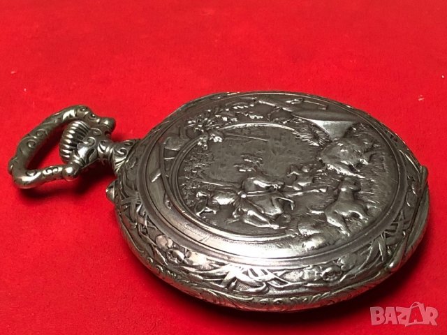 Голям джобен  часовник-DOXA-70mm/Ловни сцени!, снимка 3 - Други - 13459532