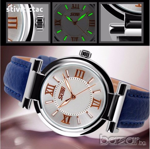 Часовник SKMEI дамски червен , снимка 10 - Дамски - 15354062