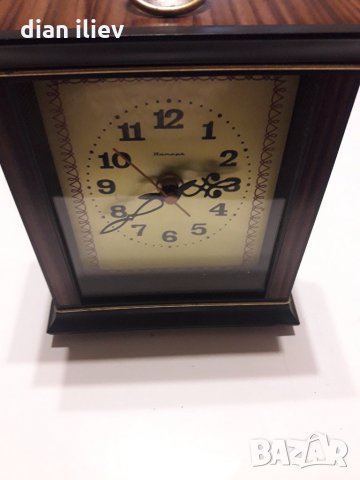 Стар настолен часовник , снимка 6 - Антикварни и старинни предмети - 25028877