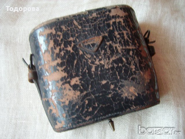 Старинен военен бинокъл, снимка 2 - Антикварни и старинни предмети - 17135964