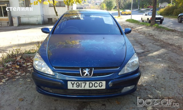 Peugeot 607 2,2hdi 16v 136к.с. английски номера.